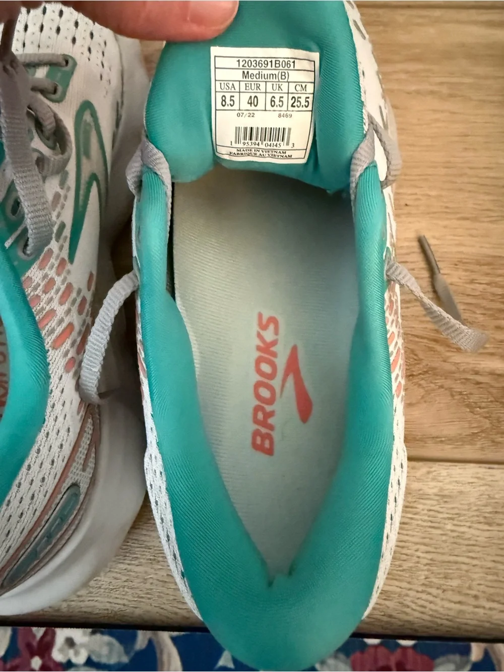 Women’s Brooks Glycerin 20 running shoe 8.5 - Picture 9 of 11